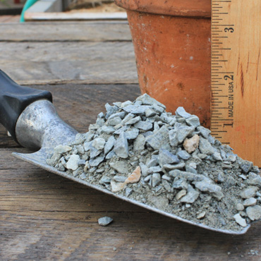 1/4" Minus Crushed Rock Sample