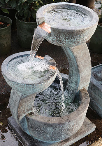 Zen 2-Bowl Fountain