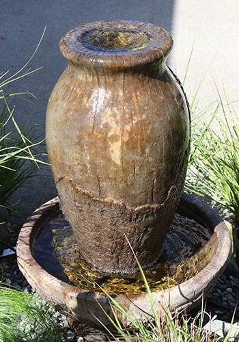 Cypress Urn Fountain
